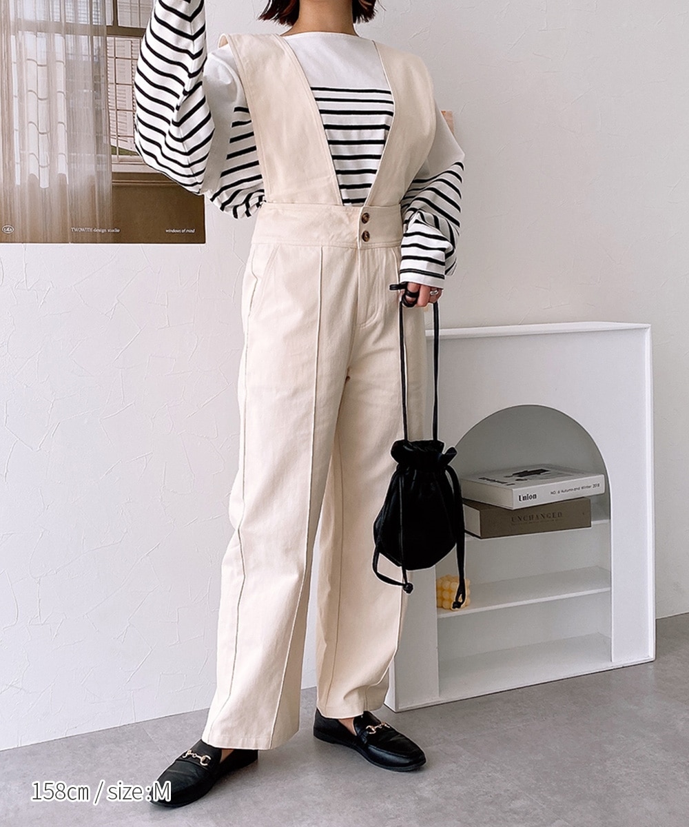 2WAYサロペットパンツ 通販【ニッセン】