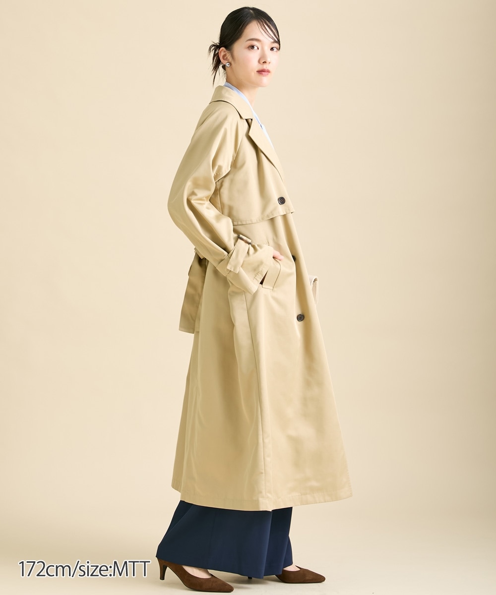 高身長 ライナー付きトレンチコート（トールサイズ） 通販【ニッセン】