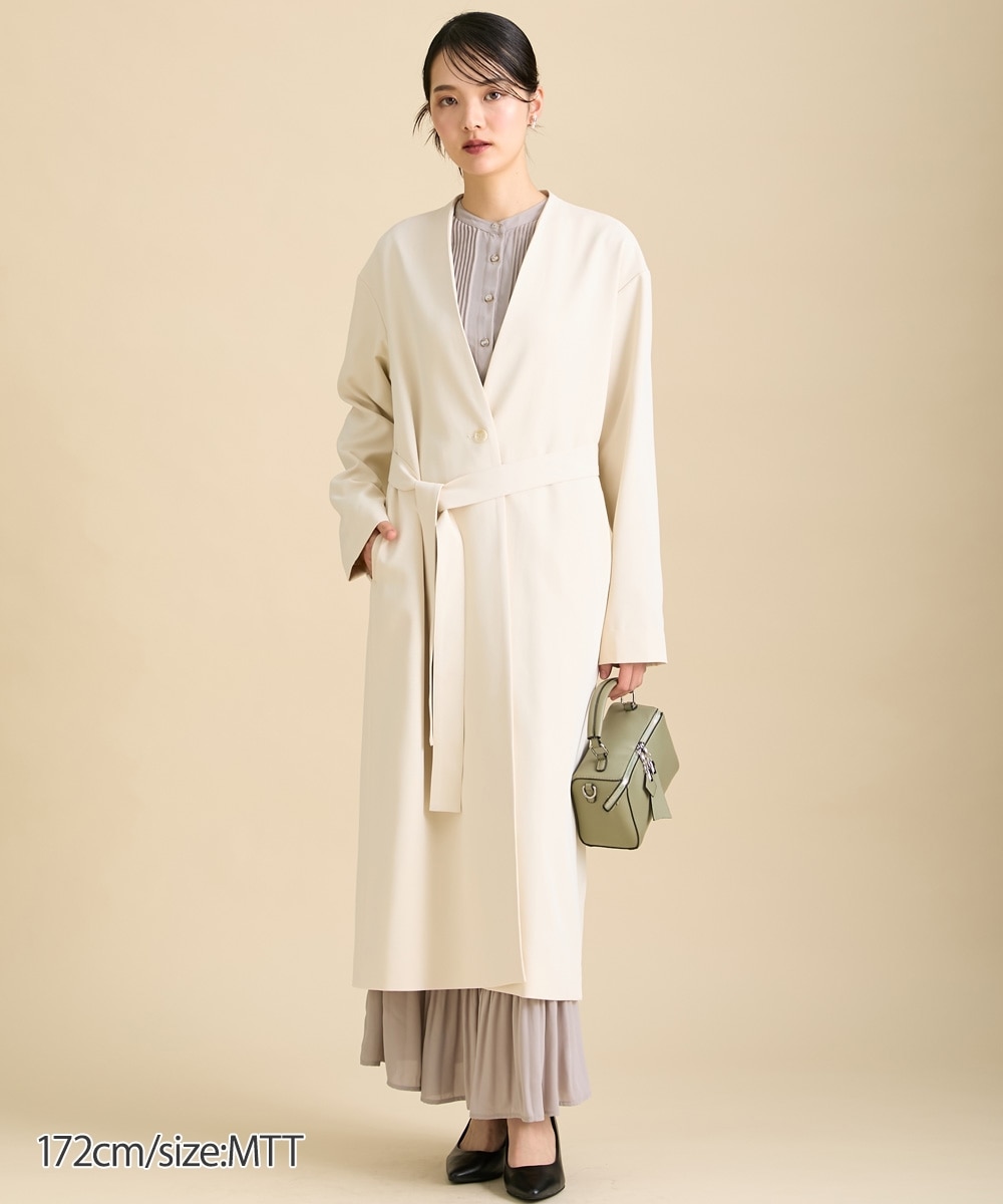 高身長 ピンタックプリーツワンピース（トールサイズ） 通販【ニッセン】