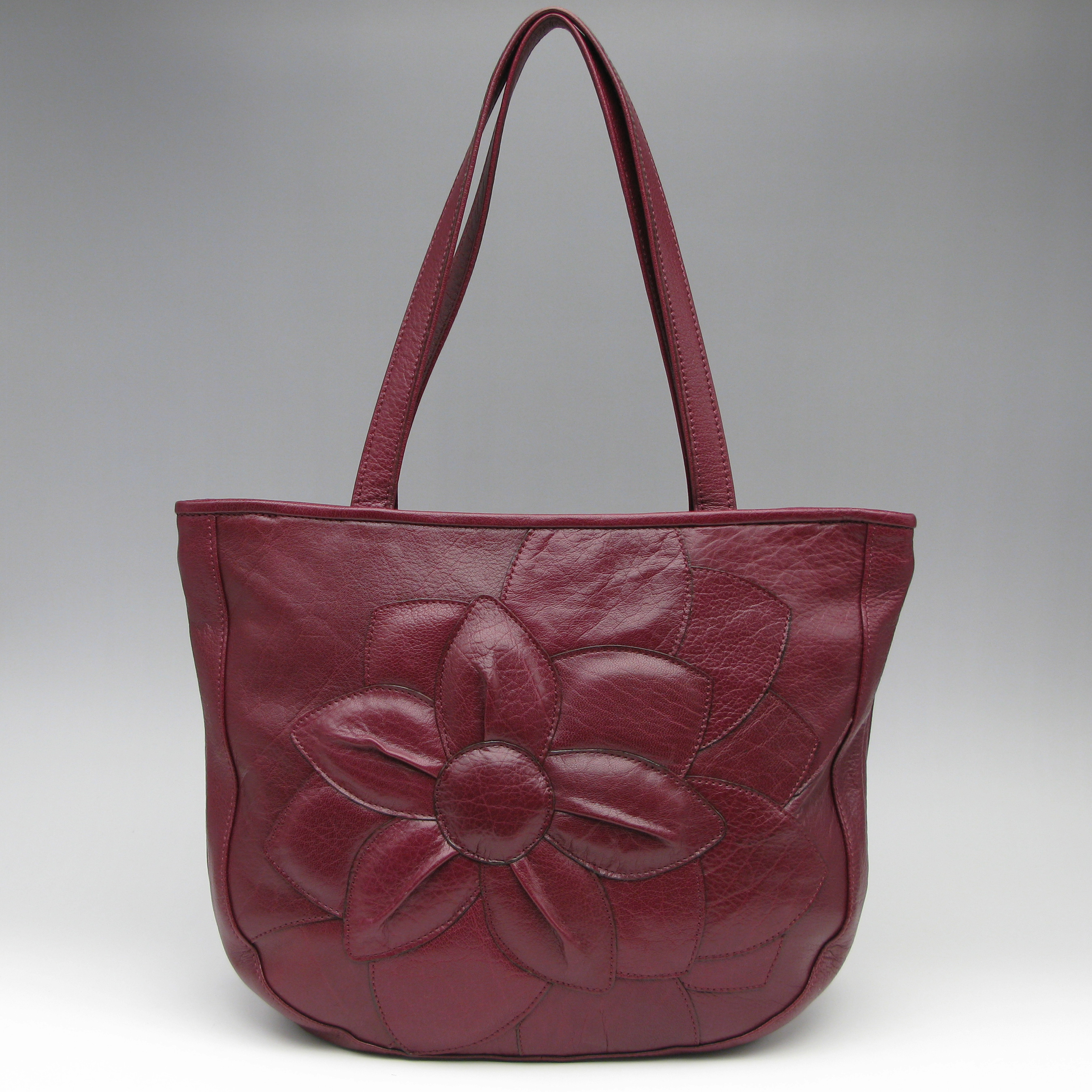 IBIZA（イビサ）花柄パッチワークセミショルダーバッグ