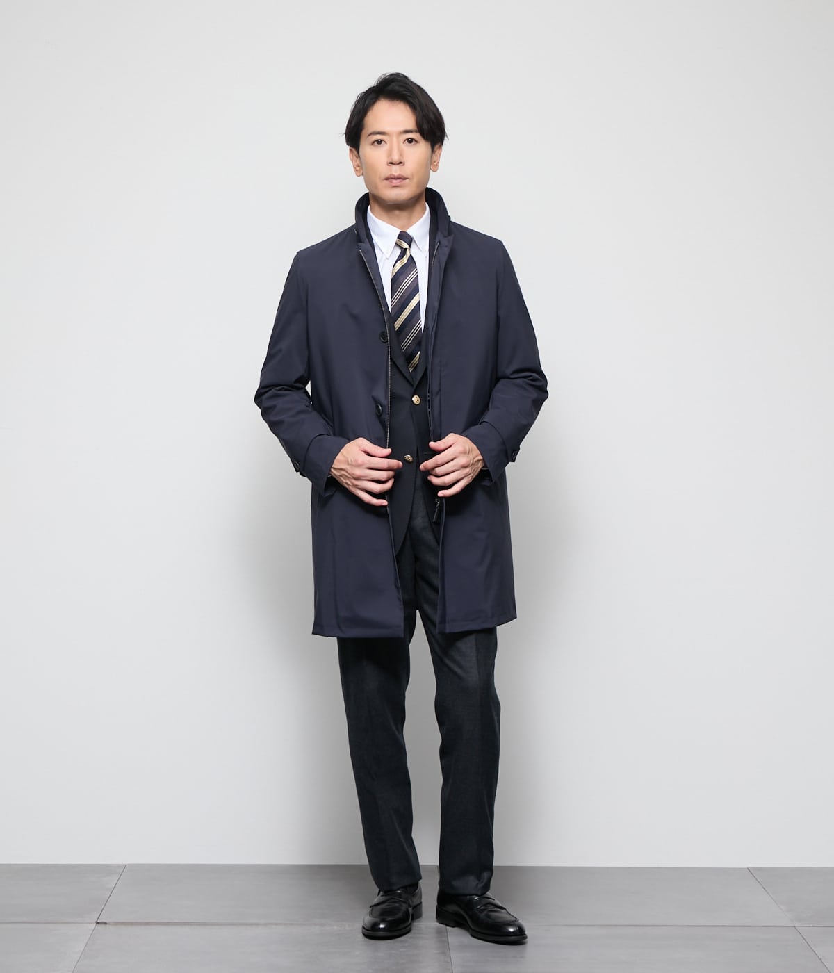 ストレッチ】フランネル ノータックスラックス(11206232-2025