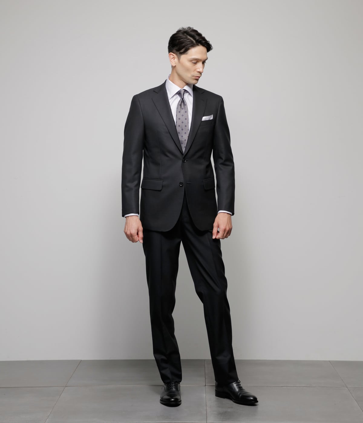 撥水】PREMIUM CLOTH ピンチェック スーツ(11023101-2024