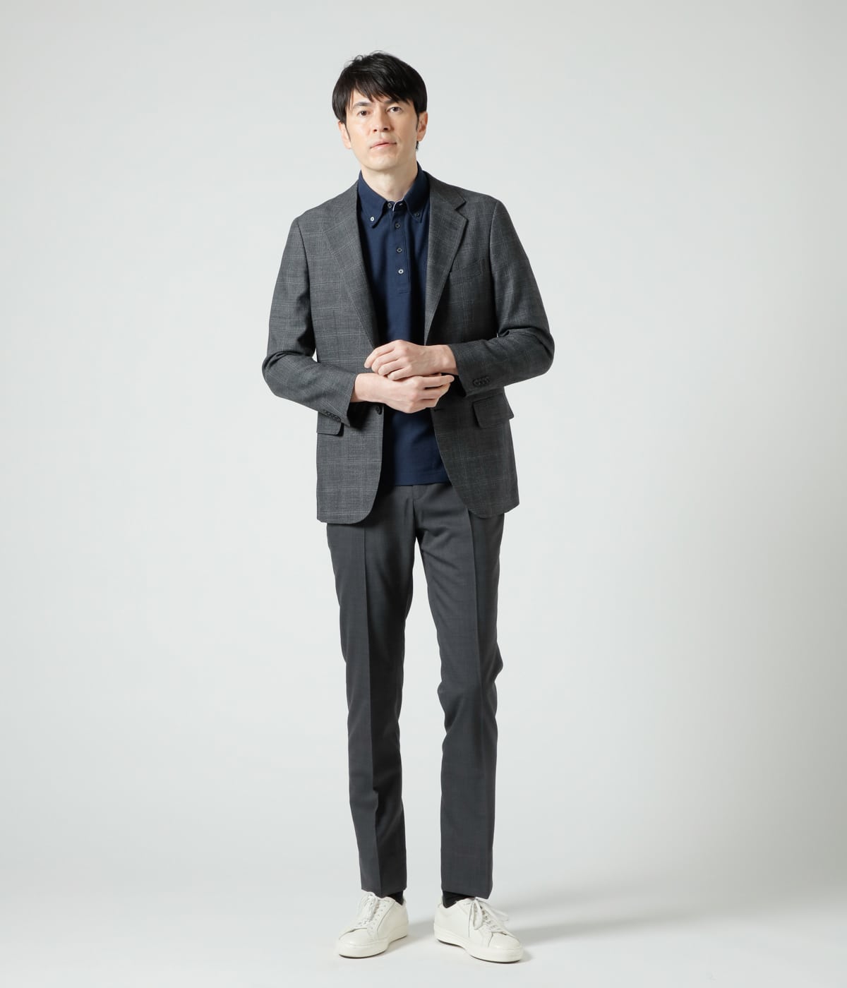 ウールラミー シャドーウィンドウペイン ジャケット(16192200-2024