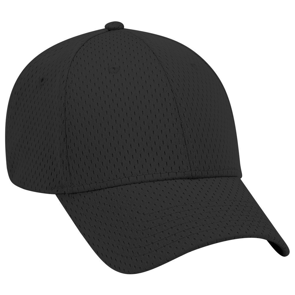 OTTO Cap 19-366 - Polyester Pro Mesh 6 Panel Baseball Cap $7.82