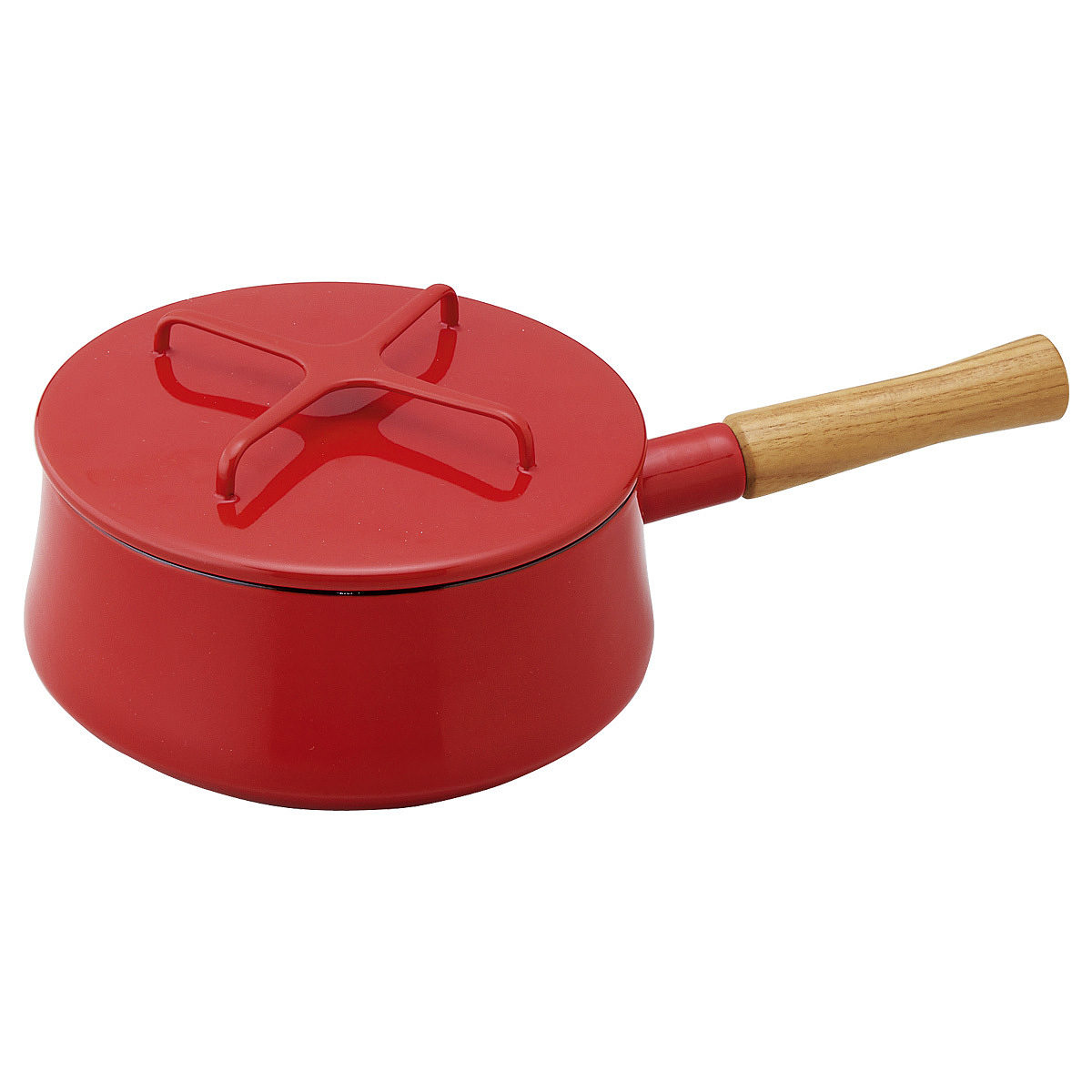 DANSK ダンスク コベンスタイルII ホーロー両手鍋 18cm チリレッド