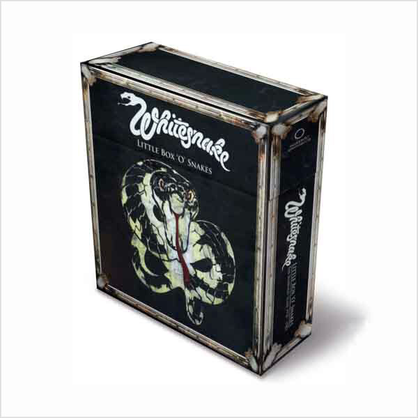 WHITESNAKE, LITTLE BOX 'O' SNAKES, 8CD