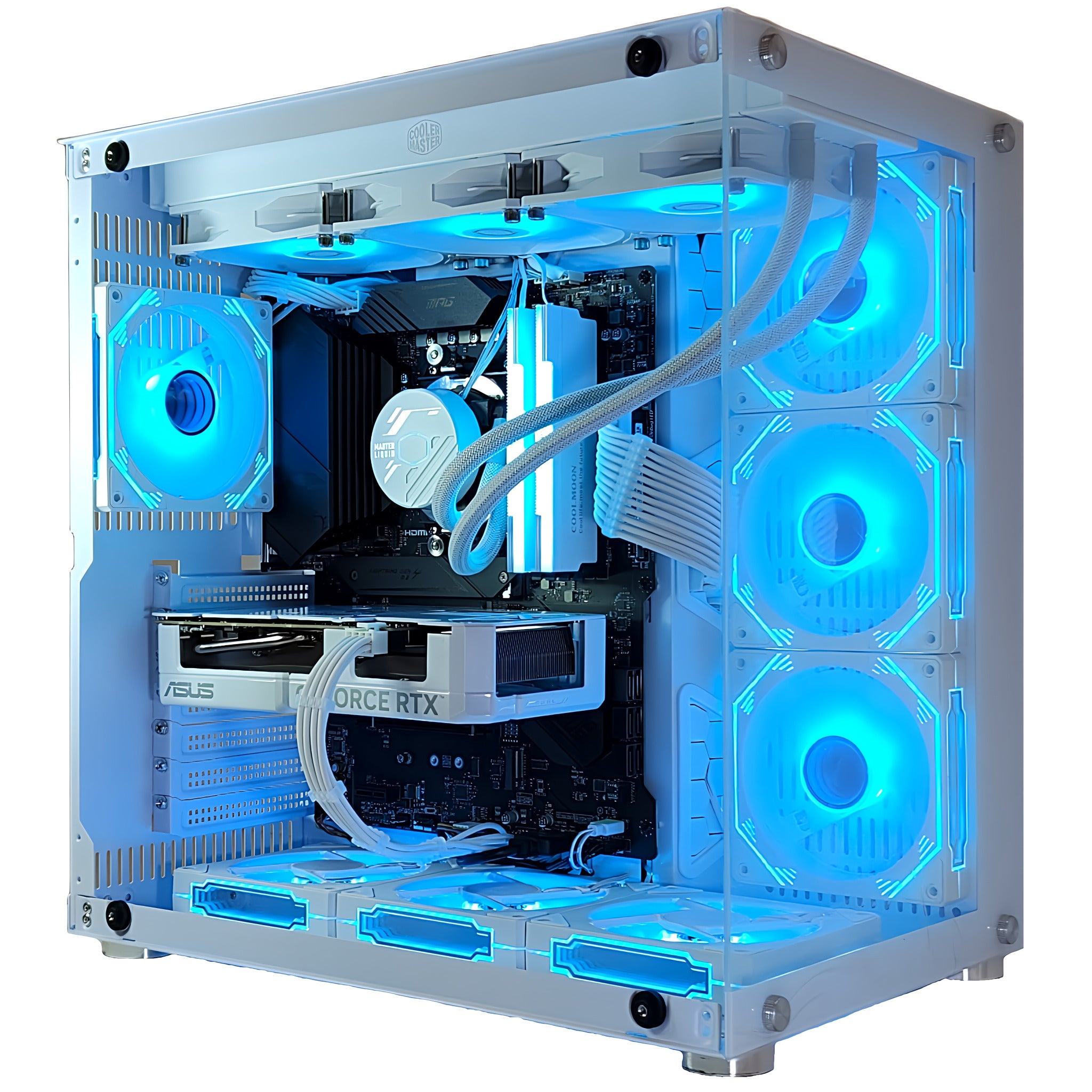 Intel Core i5-14400F ／ RTX5060 8GB ガラス2面ATX ゲーミングPC