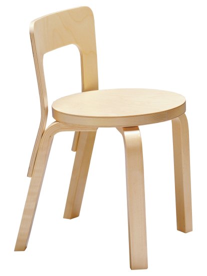 Children's Stool N65 | Artek | by Alvar Aalto, 1935 - Originals
