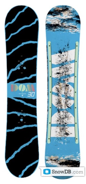 Snowboard Burton Dom Grom 2007/2008 :: Snowboard and ski catalog