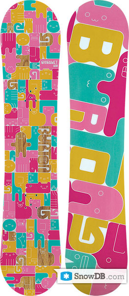 Snowboard Burton Chicklet 2008/2009 :: Snowboard and ski catalog