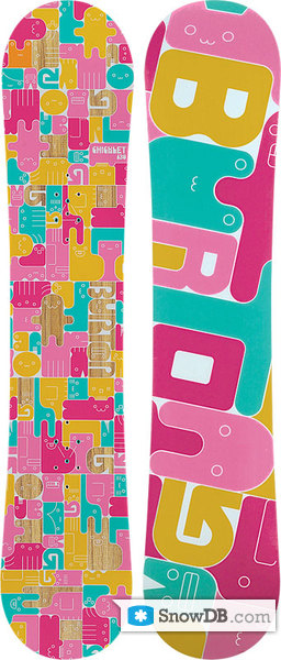Snowboard Burton Chicklet 2008/2009 :: Snowboard and ski catalog