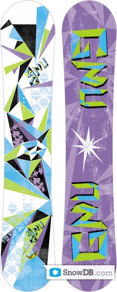 Snowboard GNU B Nice 2010/2011 :: Snowboard and ski catalog SnowDB.com