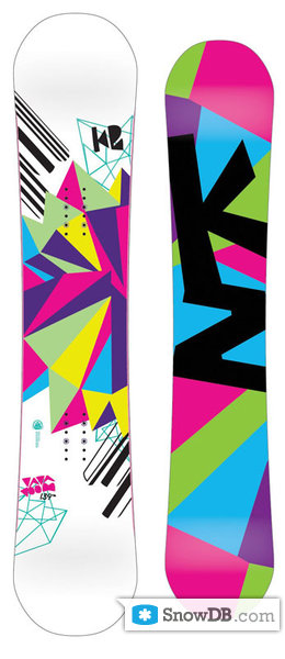 Snowboard K2 Va Va Voom 2008/2009 :: Snowboard and ski catalog