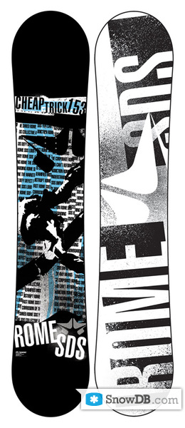 Snowboard Rome Cheaptrick 2008/2009 :: Snowboard and ski catalog