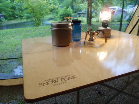 snow peak club:年季物 アジャスタブル・フォールディング・テーブル