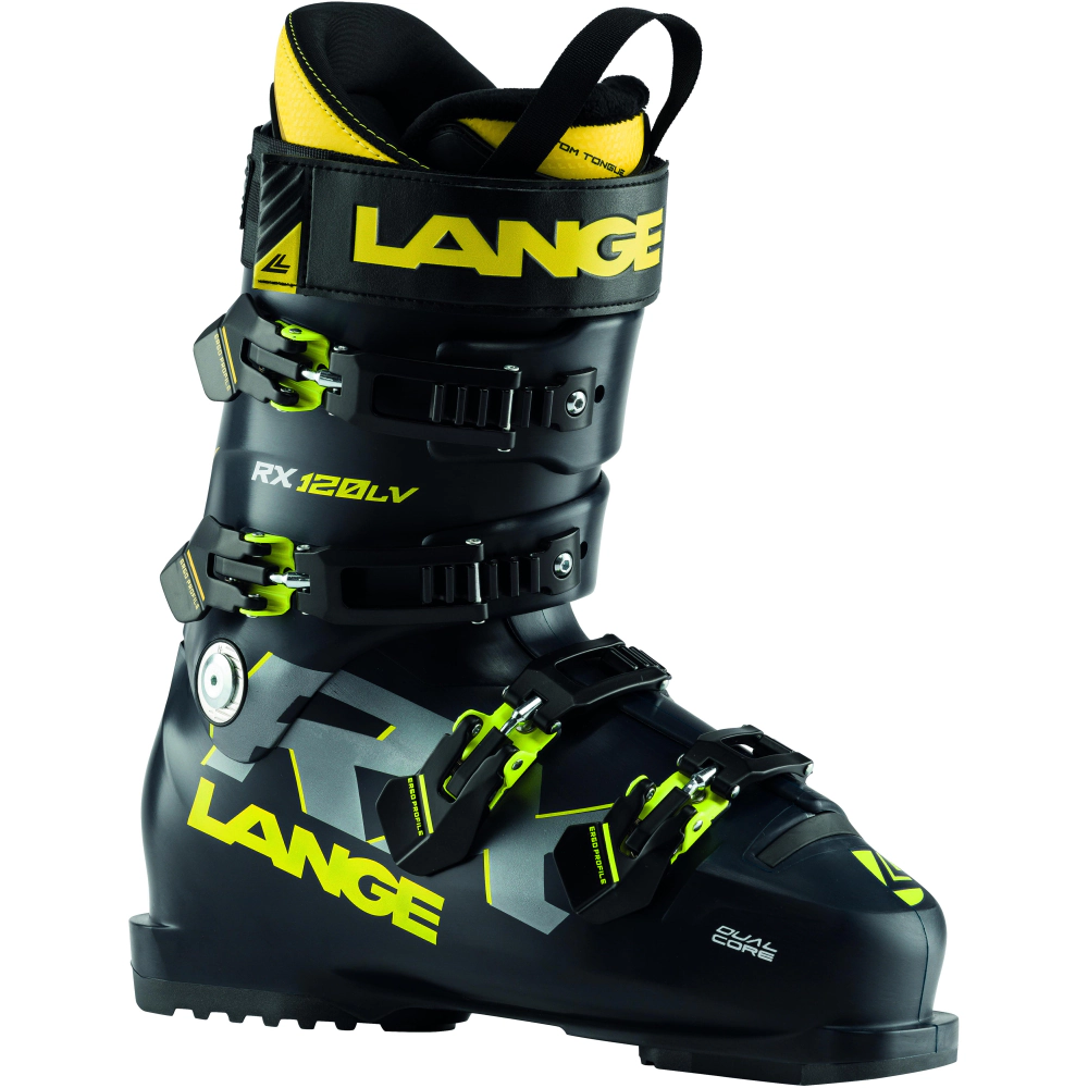 Lange RX 120 L.V Men's Ski Boots Black - Free Shipping!