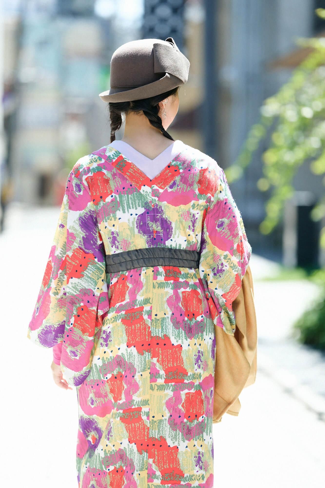 net限定】モスリン みたて衣／あこがれ