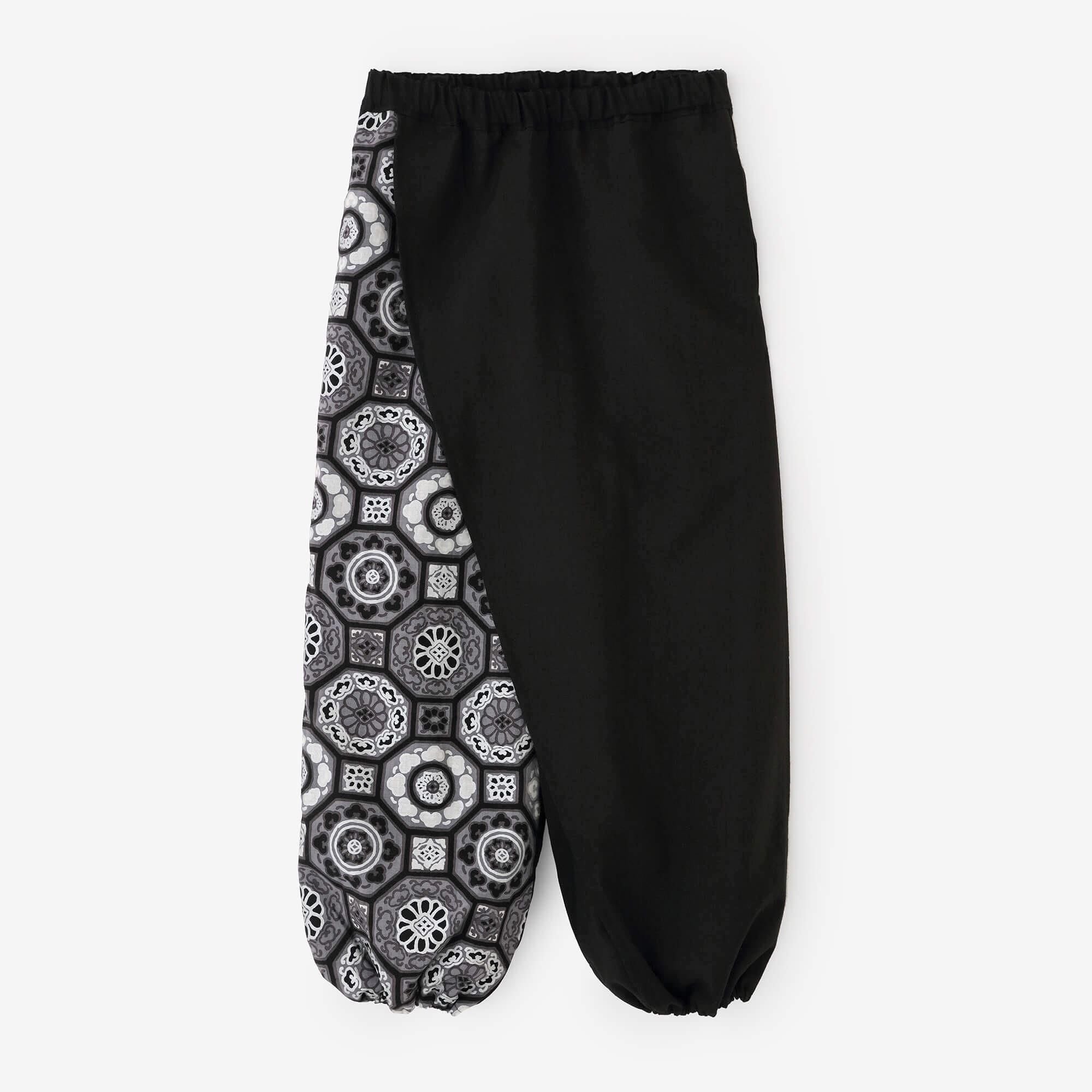 net限定】モスリン 手柄寛衣下（たかみかんいした） 片身替わり（かた