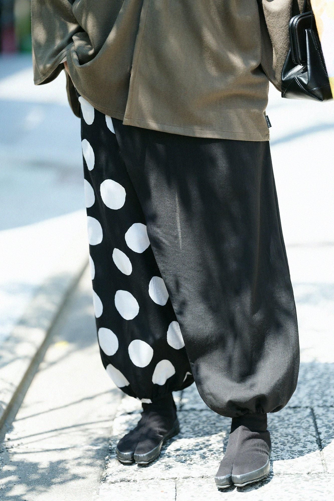 net限定】モスリン 手柄寛衣下（たかみかんいした） 片身替わり（かた