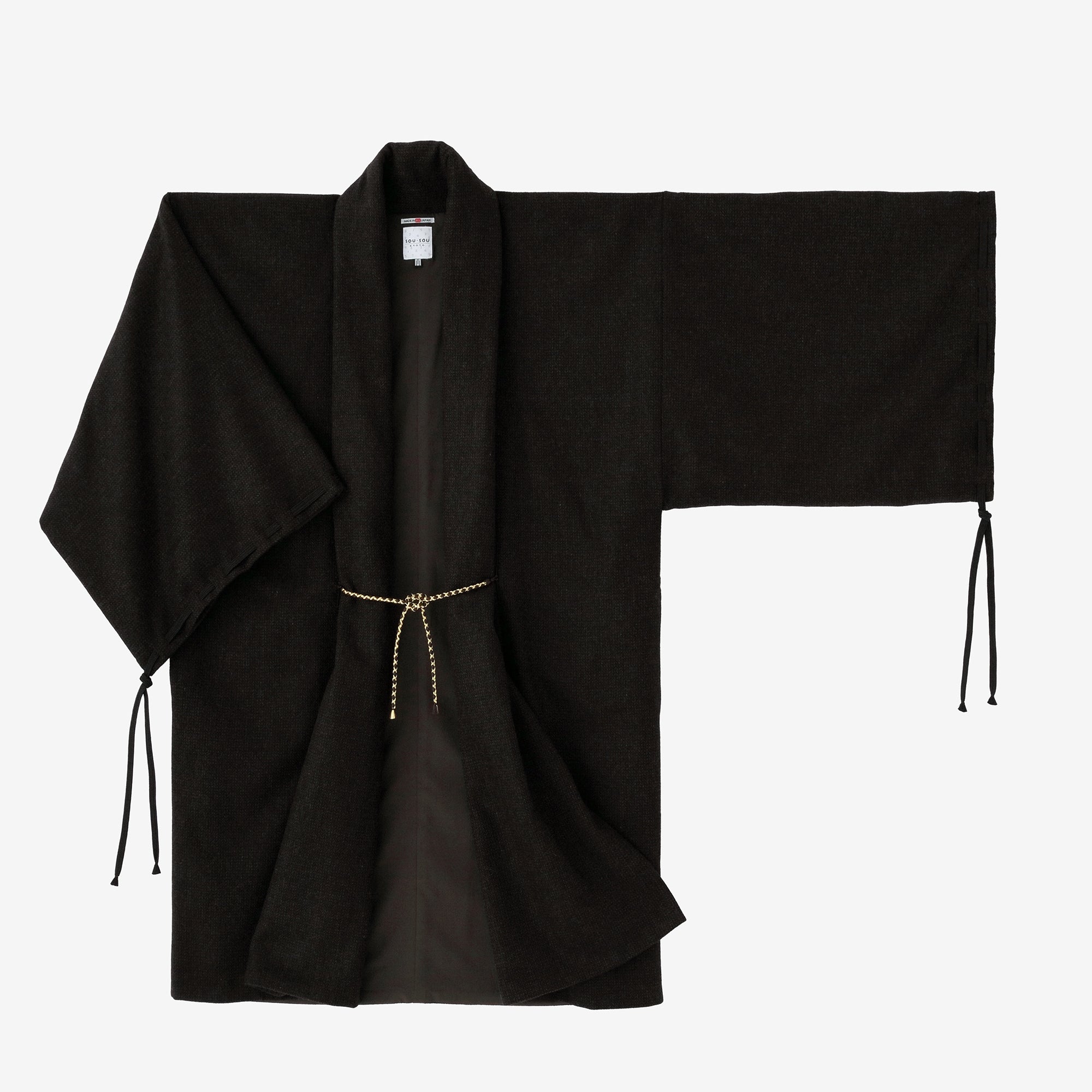 尾州ツイード 宮中袖（きゅうちゅうそで） 間（けん） 袷（あわせ