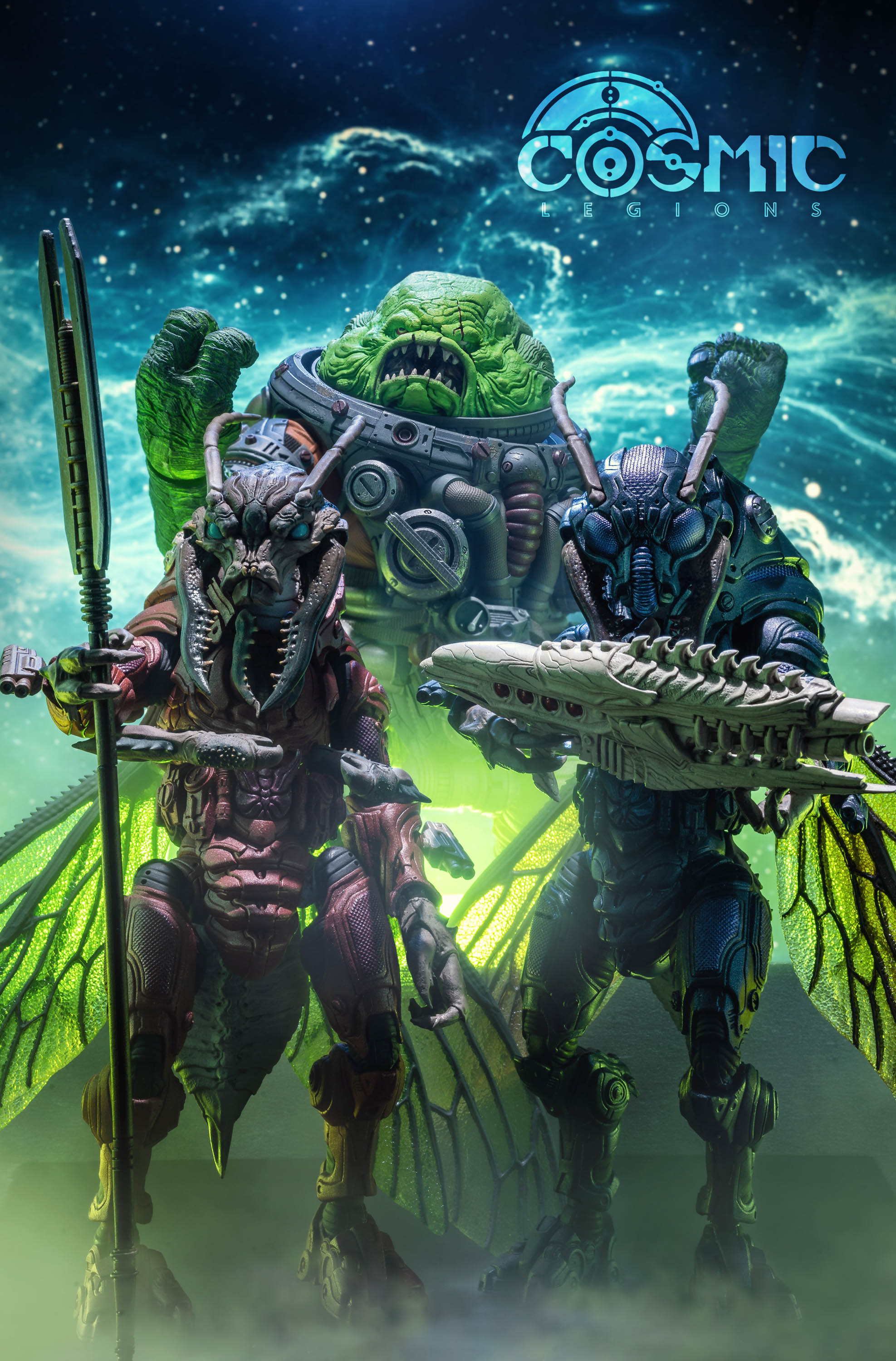 Highwarden Slogg - Cosmic Legions action figure from Four Horsemen