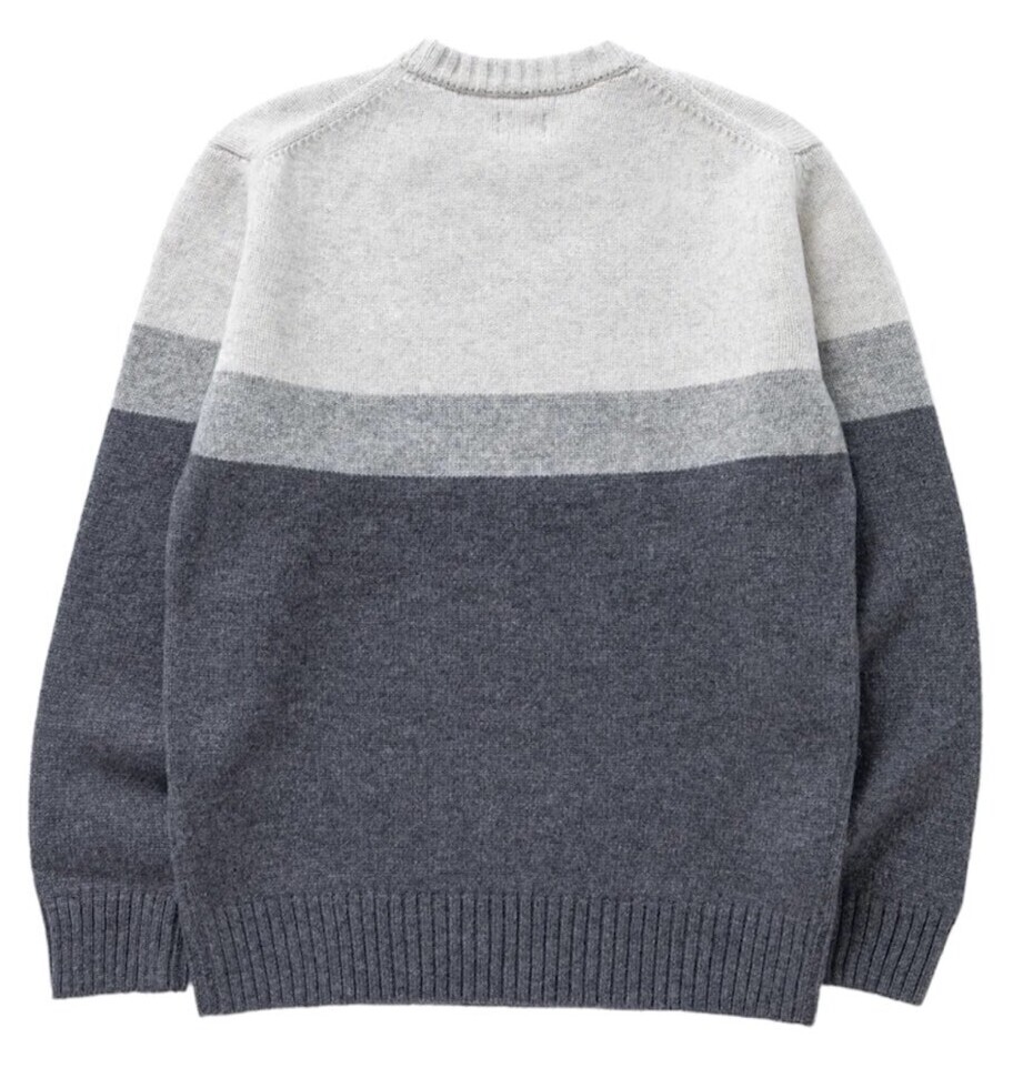 GRADATION CREW NECK KNIT セーター-ラッツ 通販 RATS 店舗-SOWLD