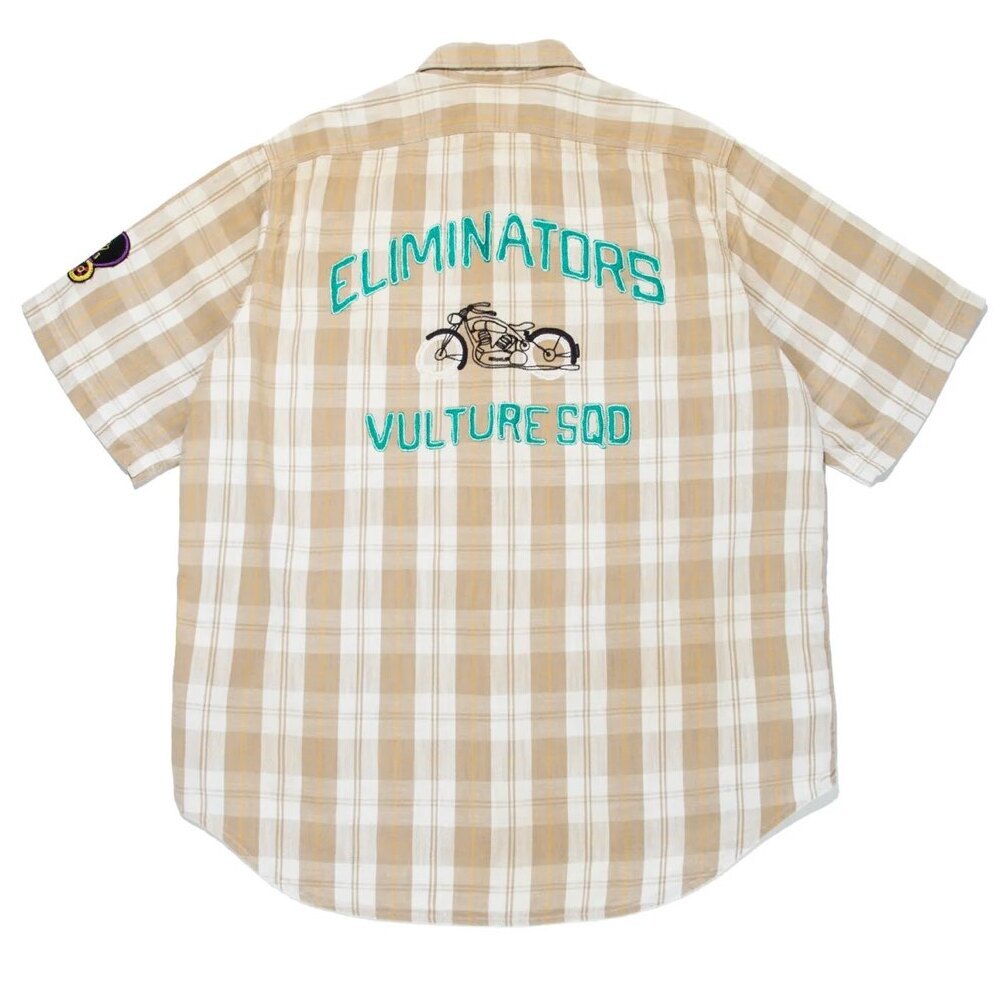 ELIMINATORS S/S FLANNEL SHIRT ネルシャツ-バウワウ 通販 BOW WOW
