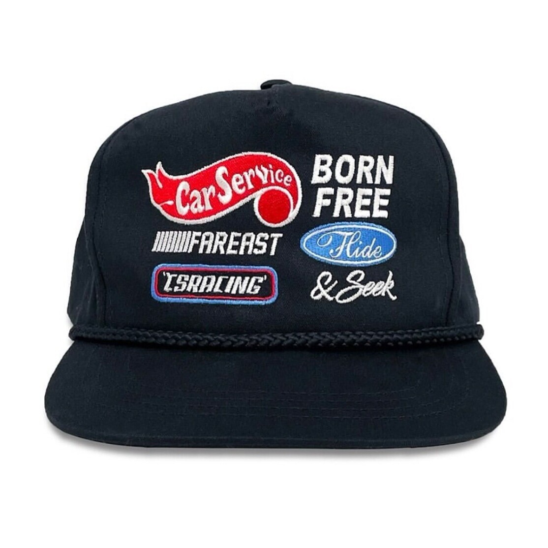 HIDEANDSEEK × CarService Work CAP カーサービス ダブルネーム ワーク