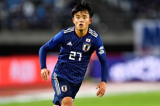 サッカー日本代表 久保建英 ユニフォーム カタールW杯 スペイン戦