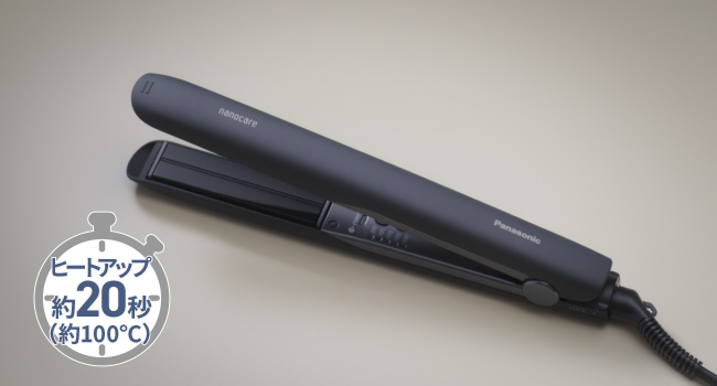 ストレートアイロン ナノケア 白 EH-HS0J-W ［交流（コード）式］｜の