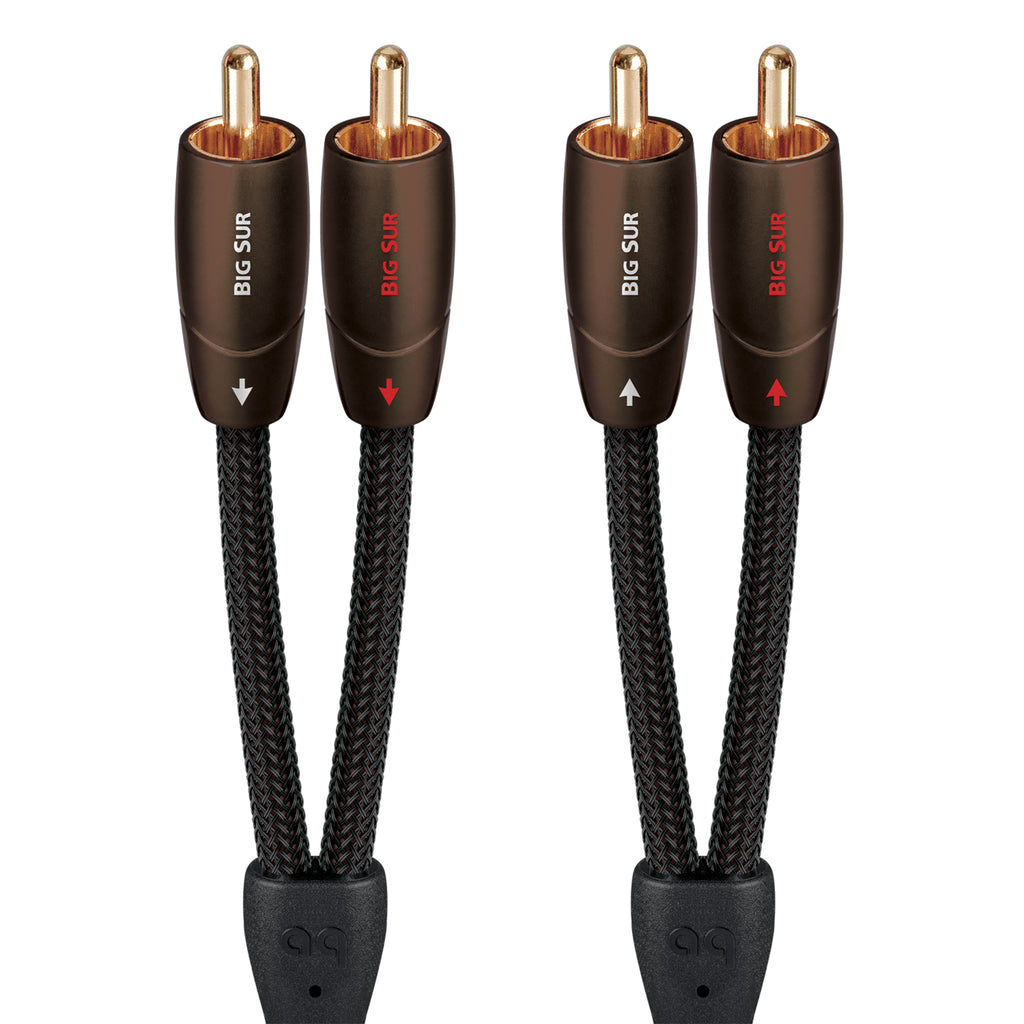 AUDIO QUEST BIG SUR RCAケーブル 約2メートル AudioQuest Big Sur RCA > RCA – SolAudio