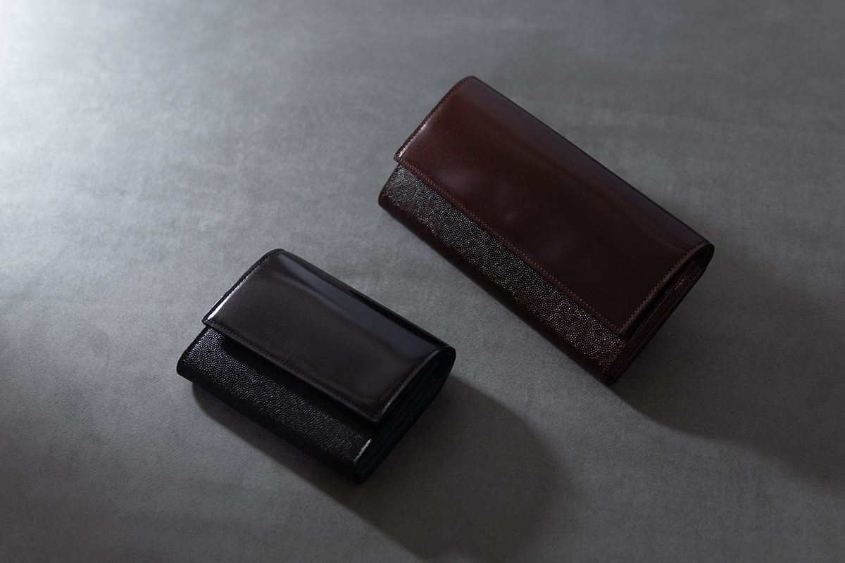 多彩に輝くオイルコードバン財布｜newファセット誕生 | ソメスサドル