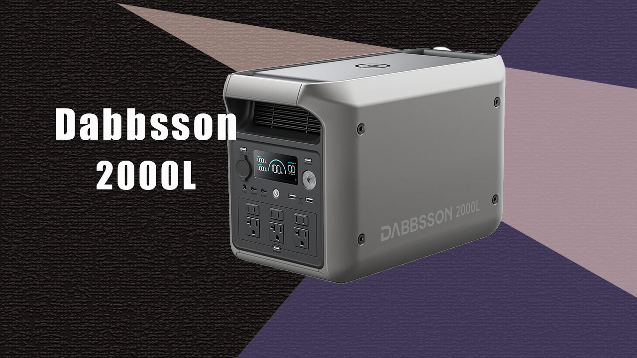完全ガイド！Dabbsson 2000L】ダブソンの2000Whクラス軽量ポータブル