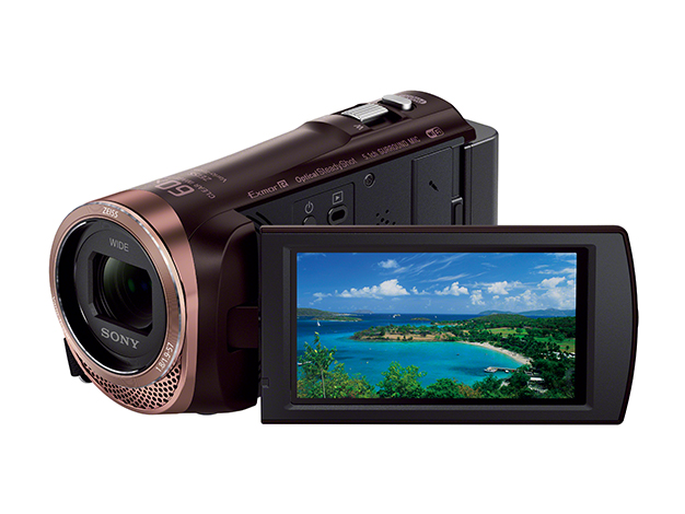 SONY HDR-CX480(W) WiFi内蔵モデル 軽量簡単操作 ケース付 SONY HDR