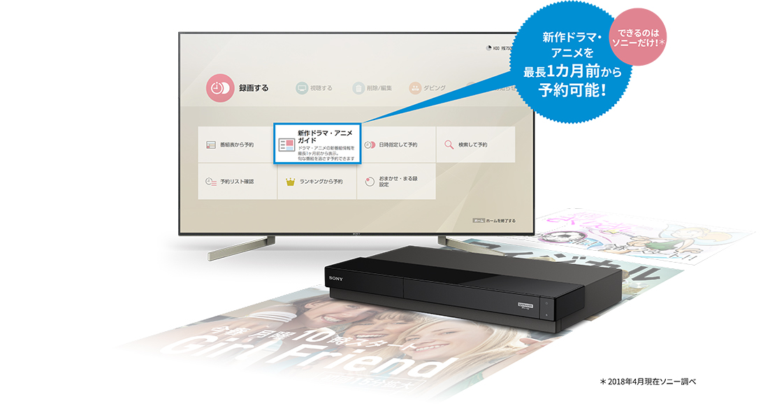 BDZ-FW2000/BDZ-FW1000/BDZ-FW500 | ブルーレイディスクレコーダー