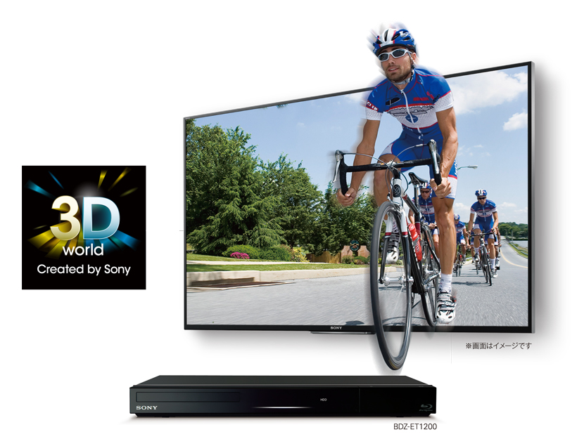 BDZ-EW1200/BDZ-EW520 特長 : パッと見る | ブルーレイディスク