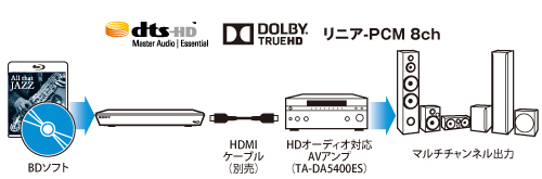 BDZ-EW1000 特長 : 洗練された高画質・高音質 | ブルーレイディスク