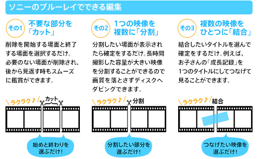 BDZ-EW500 特長 : ビデオカメラをつないで楽しむ機能 | ブルーレイ