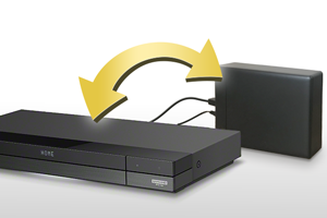 ハードディスクにダビングする方法 | ソニー