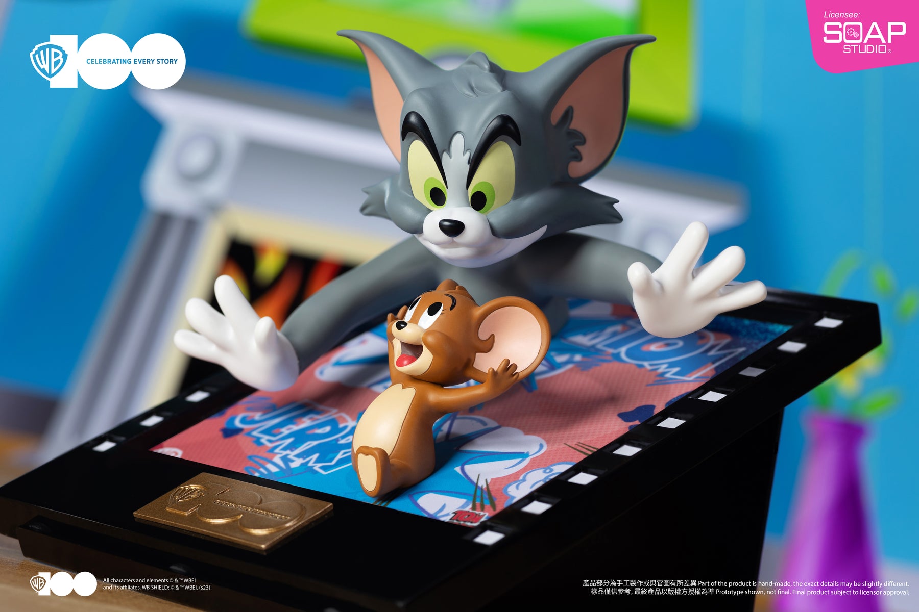 ワーナー・ブラザース100周年記念 トムとジェリー Pop Out Art