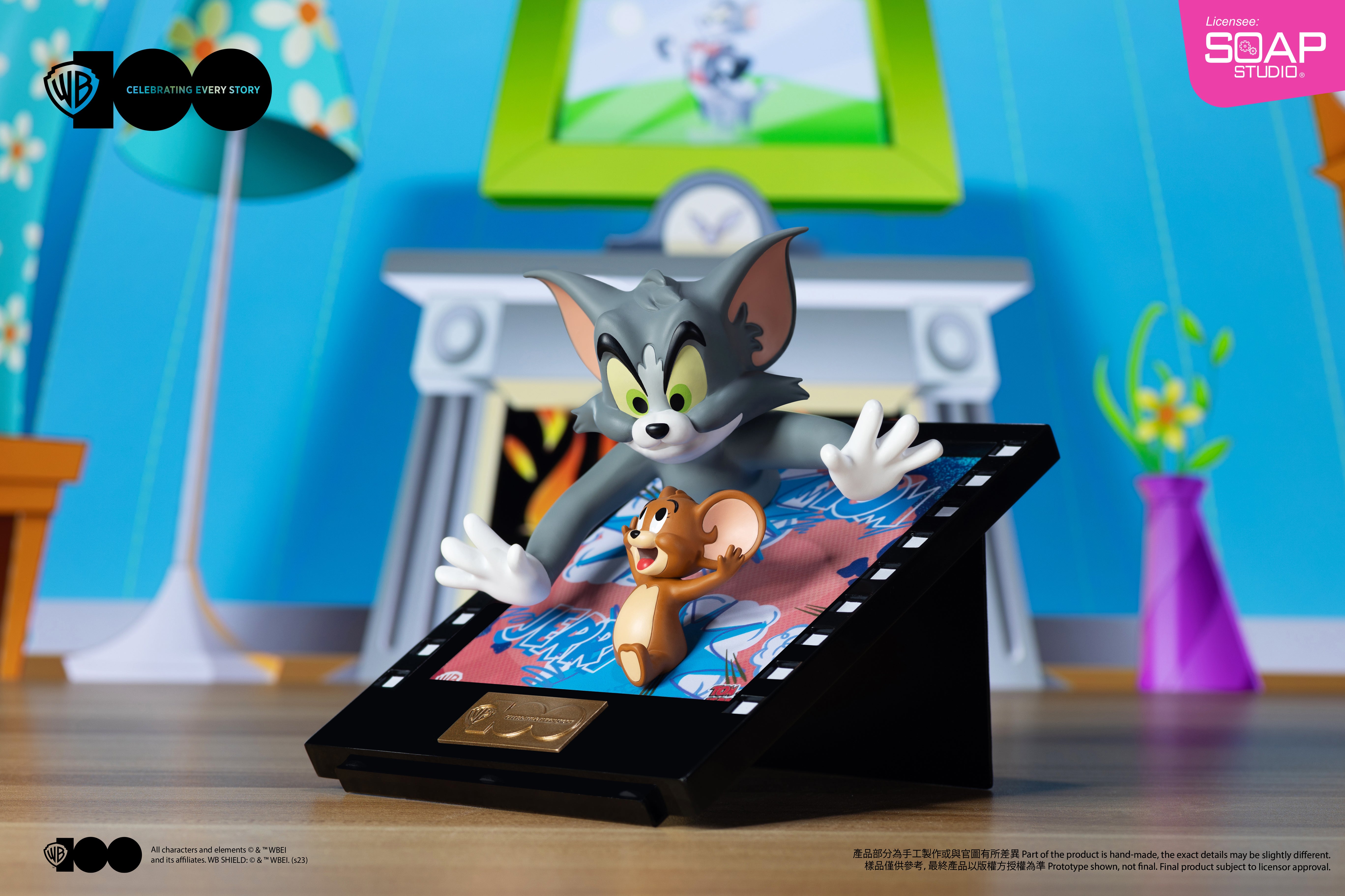 ワーナー・ブラザース100周年記念 トムとジェリー Pop Out Art