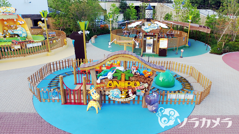 大阪府：エキスポシティ遊園地アニポ | ドローン空撮・撮影【ソラカメラ】