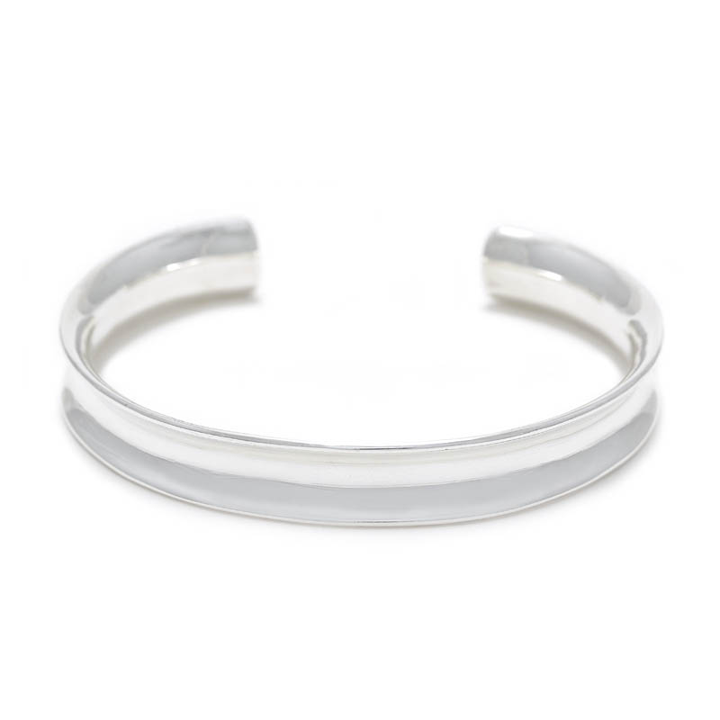 Suman Dhakhwa（スーマンダックワ） Silver Curvature Bracelet