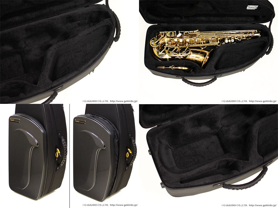 BAM NEWトレッキングスタイル アルトサックス用セミハードケース