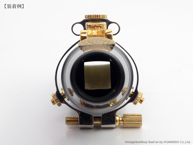 JLV プラチナメッキ アルトサックス リガチャー JLV プラチナ アルト