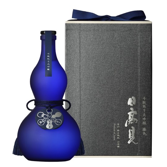 日本酒 日高見 ひたかみ 大吟醸 斗瓶取り 勝色ひょうたんボトル 箱入り