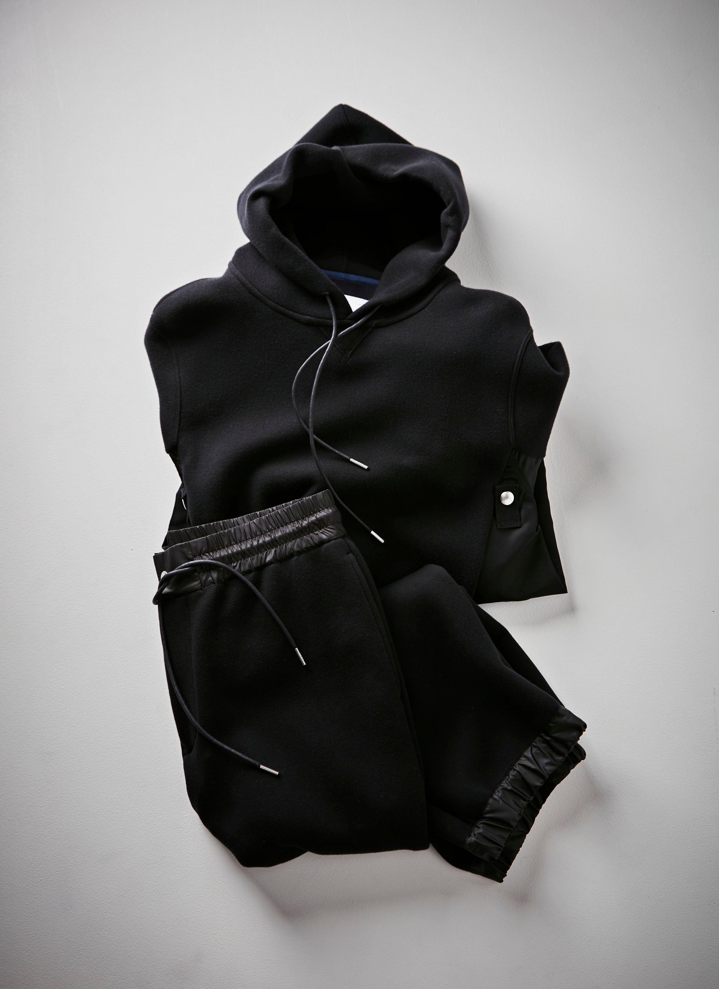 Sponge Sweat x Nylon Twill Hoodie | sacai Official Store サカイ