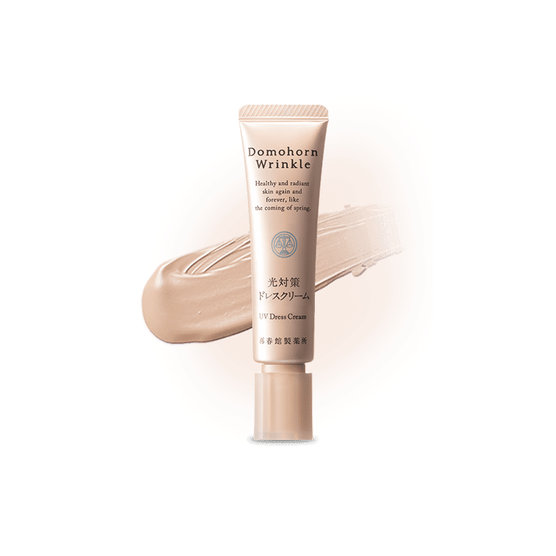 ドモホルンリンクルの『光対策 ドレスクリーム』の商品詳細と使い方