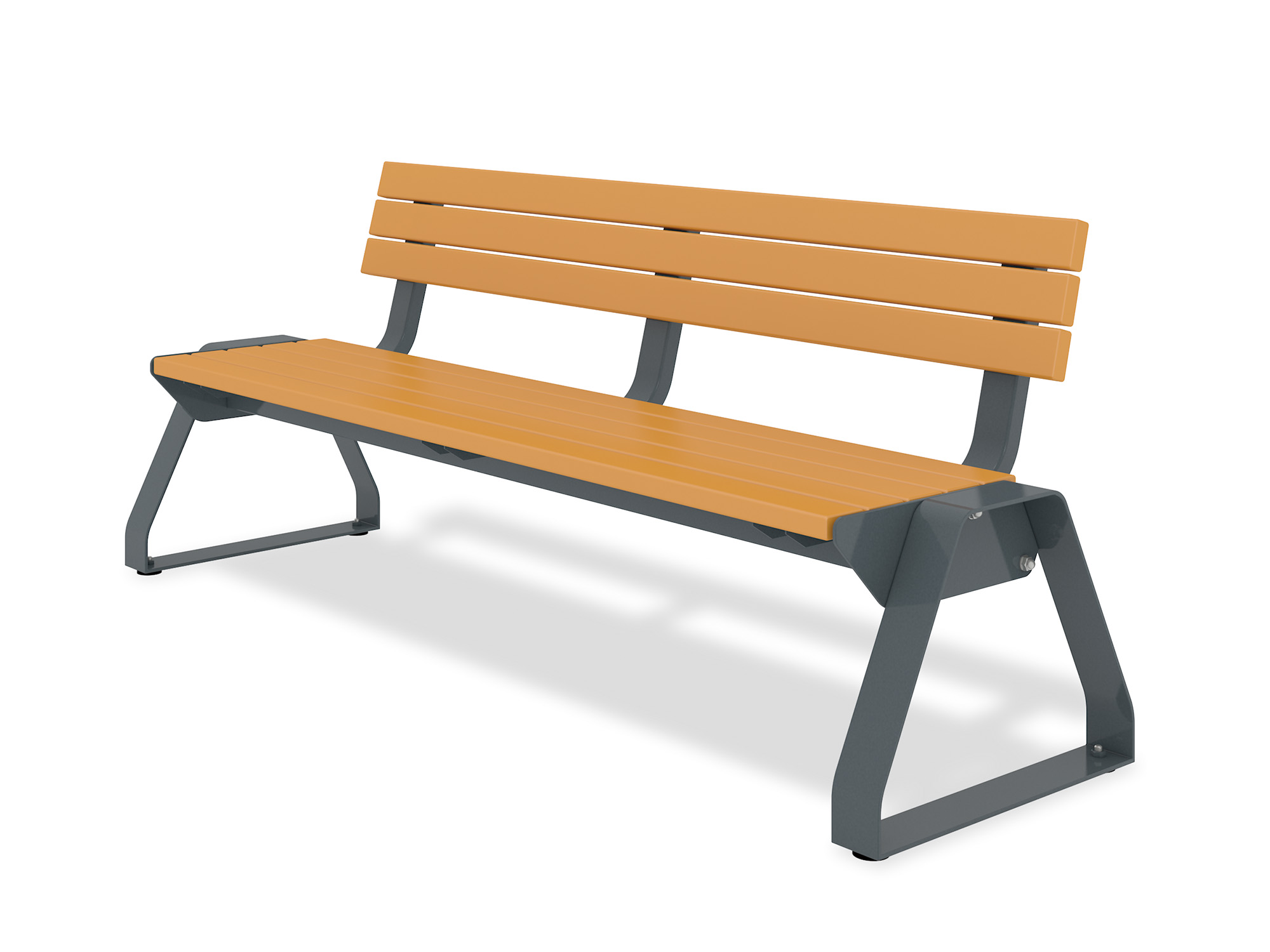 エレムト ベンチ ベンチ (セミフロートタイプ) - 国産無垢家具は飛騨