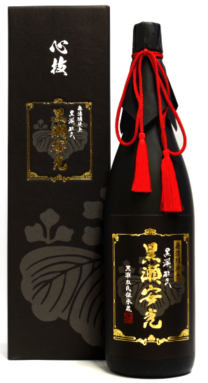 本格焼酎：黒瀬安光 無濾過仕上げ 芋焼酎／鹿児島酒造 ｜ 地酒サンマート